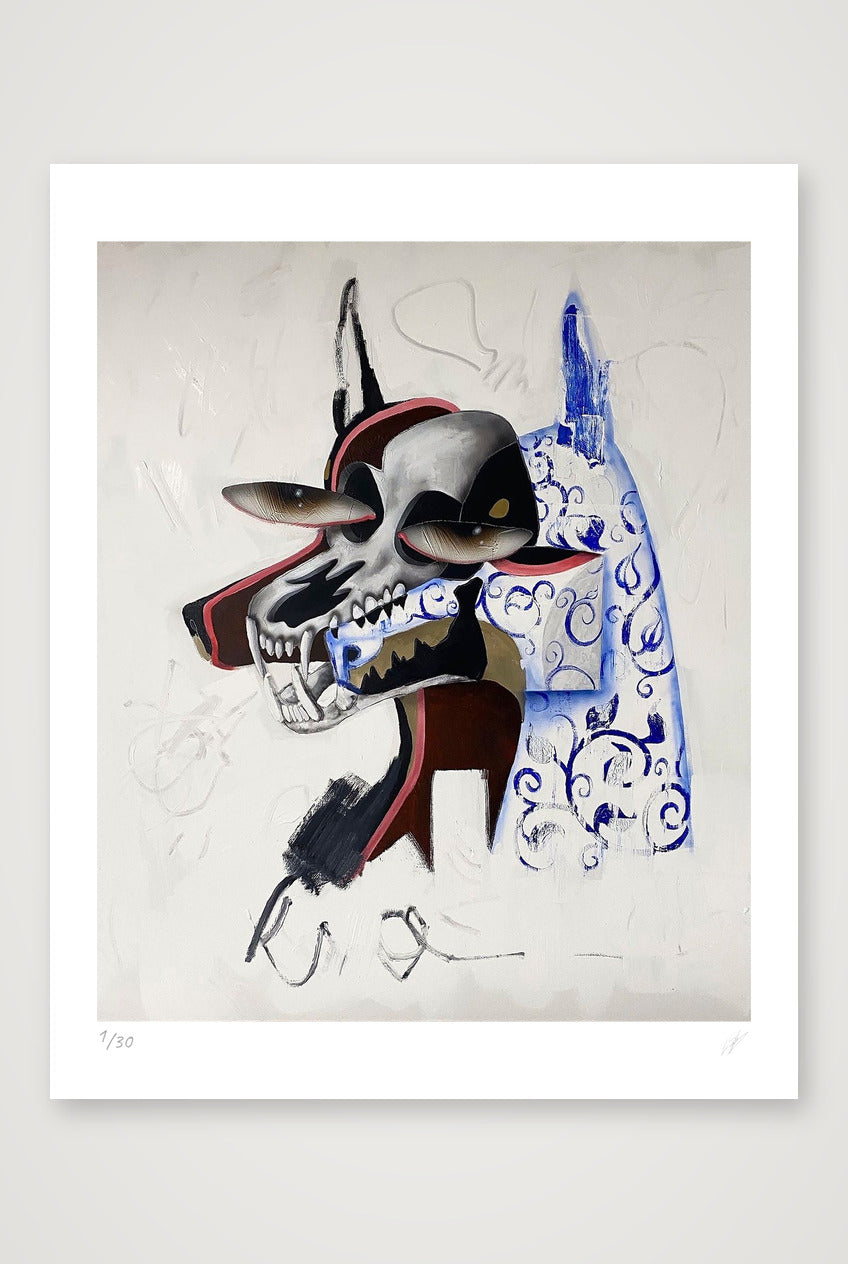 Doberman 1 — 28×35cm, 11×14" Print only